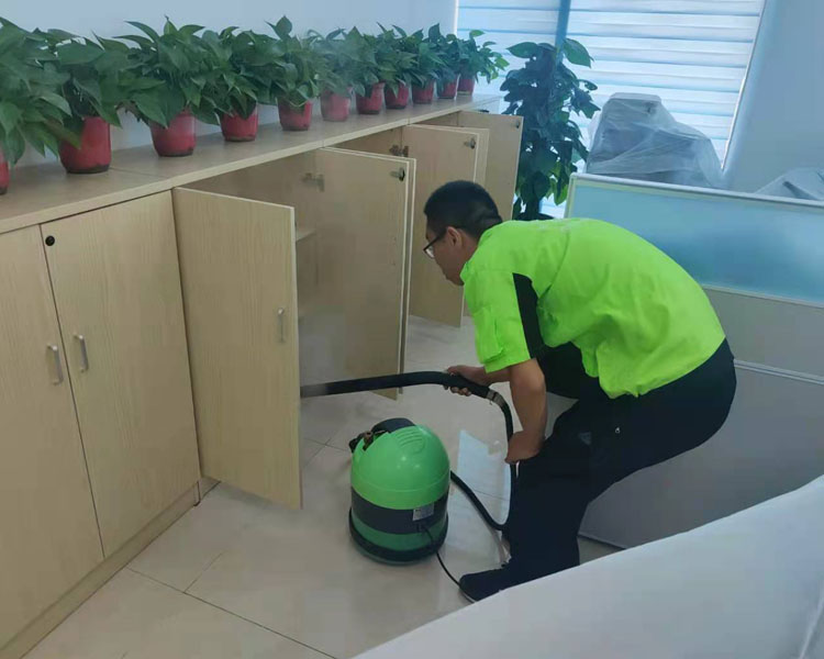 南（nán）中環火炬創業大廈（晉商銀行）辦公區甲醛治理
