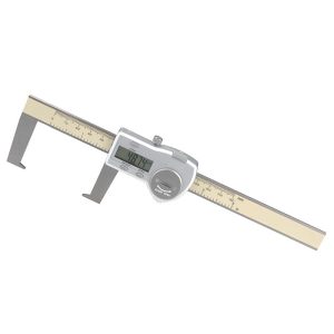 扁頭外鉤槽數顯卡尺
